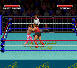 WWF Super WrestleMania (USA) In game screenshot